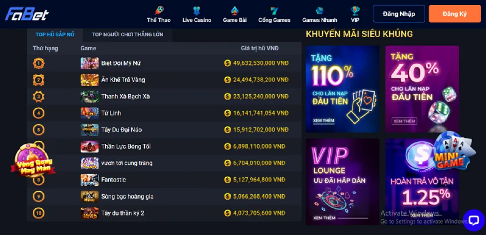 Trò chơi nổ hũ và quy tắc tv888